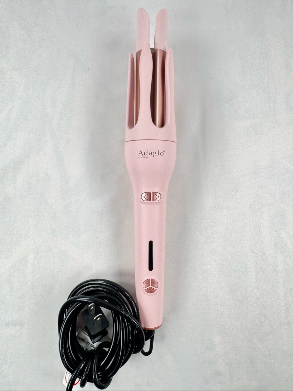Adagio Automatic Pink Barrel Curling Wand